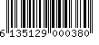 6135129000380