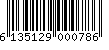 6135129000786