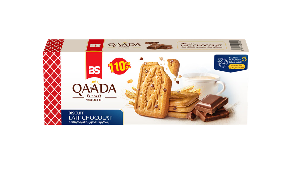 Qaâda Biscuit Sec lait-Chocolat