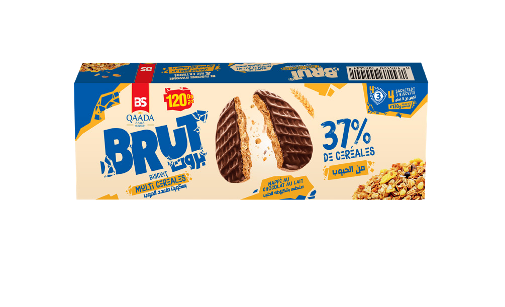 BRUT Biscuit Nappé au chocolat au lait